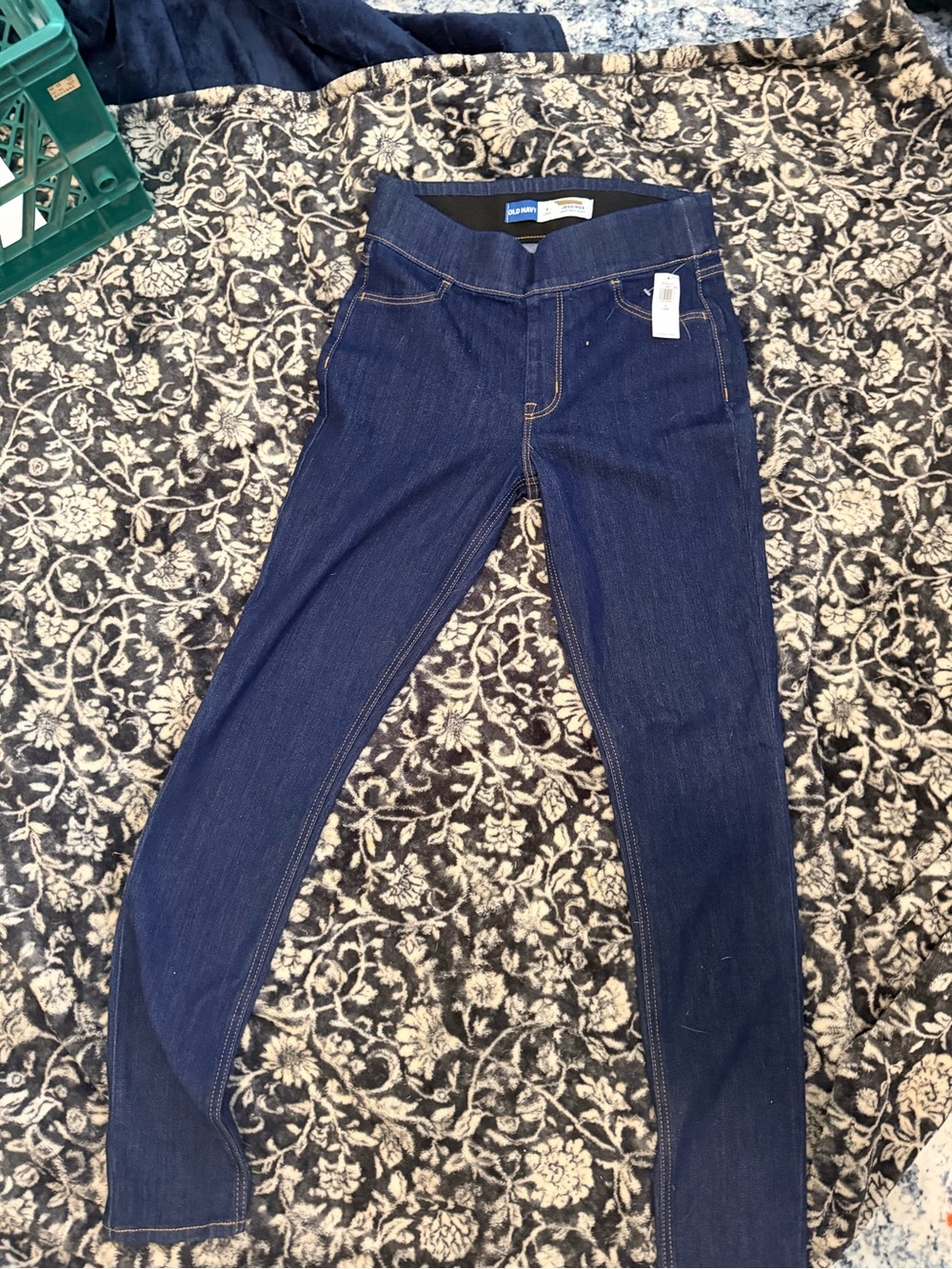 NWT old Navy Navy Blue Stretch Denim Jeggings